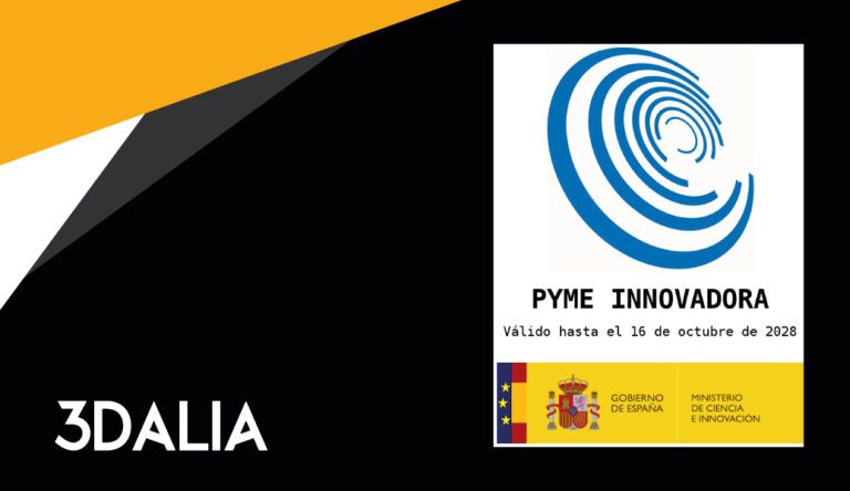 Lee más sobre el artículo 3DALIA obtiene el sello de Pyme Innovadora